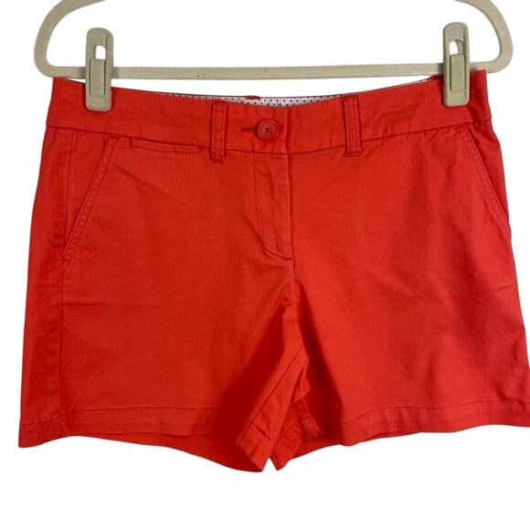 Crown & Ivy Orange Shorts Size 4 - Picture 1 of 8